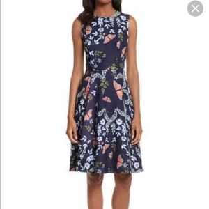 ted backer Kyoto garden butterfly dress